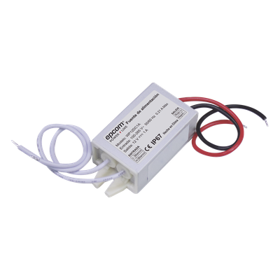 Fuente 12 V | 1 Amper | Waterproof | Intemperie grado IP67