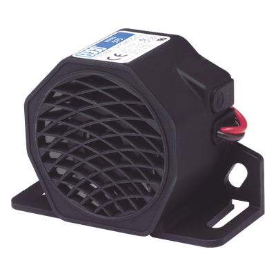 Alarma de Reversa Vehicular, 107 DBA, 12-24 VDC