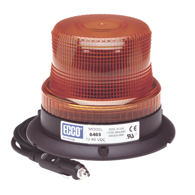 Mini Burbuja Led color Ámbar Serie X6465 con montaje de succión magnetico