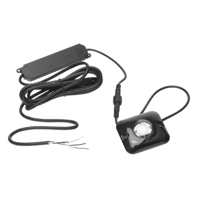 Estrobo Oculto de 1 LED de 10W, Ideal para Vehículos Encubierto, Color Rojo