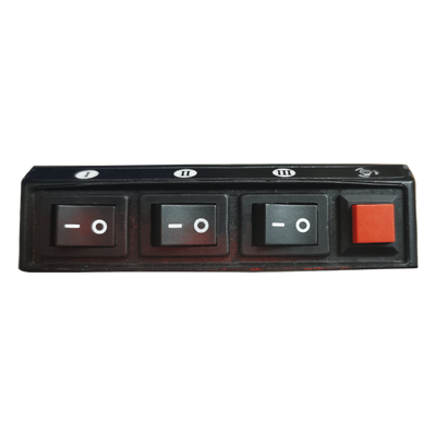 Switch de 4 interruptores para Encendido/Apagado y Control de patrones de destello