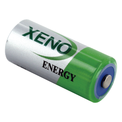 Batería de 3.6 Vcc 1.65 Ah / 14.5 mm diámetro / 33.5 mm alto / No recargable / Tamaño: 2/3AA