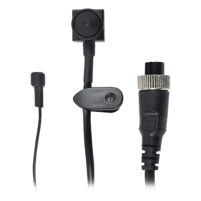 Cámara Pinhole AHD de 2 Megapixel (1080p) para Videovigilancia Móvil / Uso en Interior / Microfono Integrado / Conector Tipo Aviación
