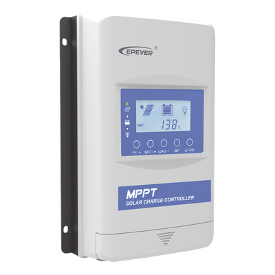 Controlador Solar MPPT / 40A / 12/24V / Voc 100V / RS-485 / Baterías Litio / IP32