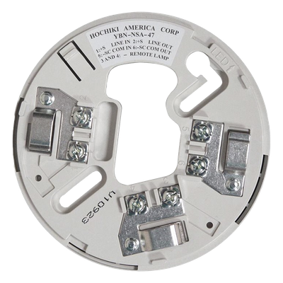 Base De 4″ Color Hueso Para Sensores Análogos Direccionales Hochiki (0300-06830) 7TH Edición UL268